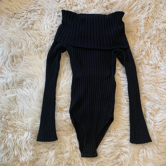 🖤 Pari Desai ‘Lola’ Long Sleeve Bodysuit, size Small - Picture 2 of 4